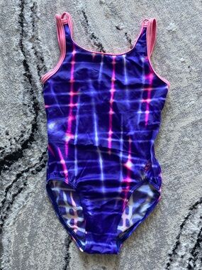 GK Purple and Pink Girls One-Piece Bodysuit